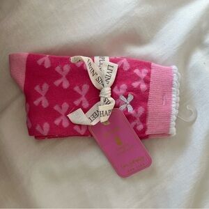 Simply Southern Pink Floral Kids Socks